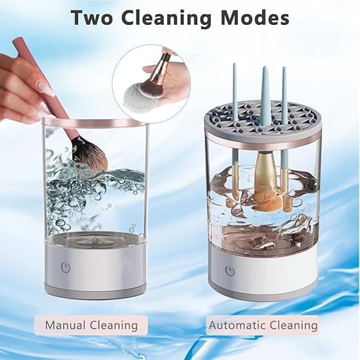 Automatic Makeup Brush Cleaner