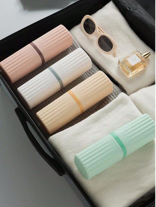 Toothbrush Holder Multipurpose Storage Holder Cover Organizer