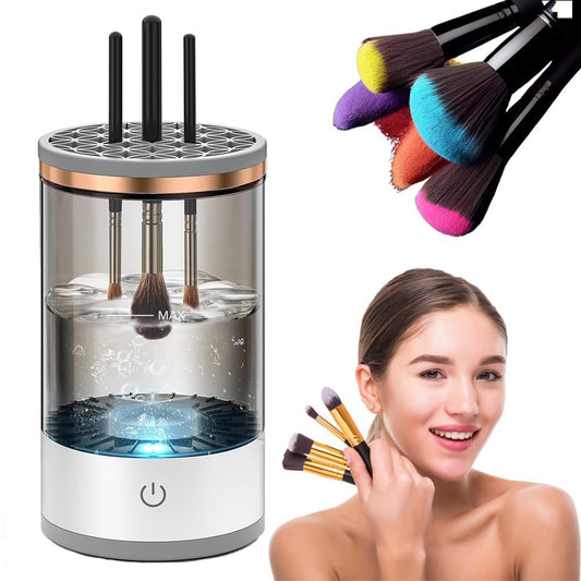 Automatic Makeup Brush Cleaner